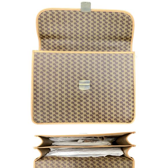 NWT Rioni Moda Italia Signature Leather Briefcase - Picture 5 of 7